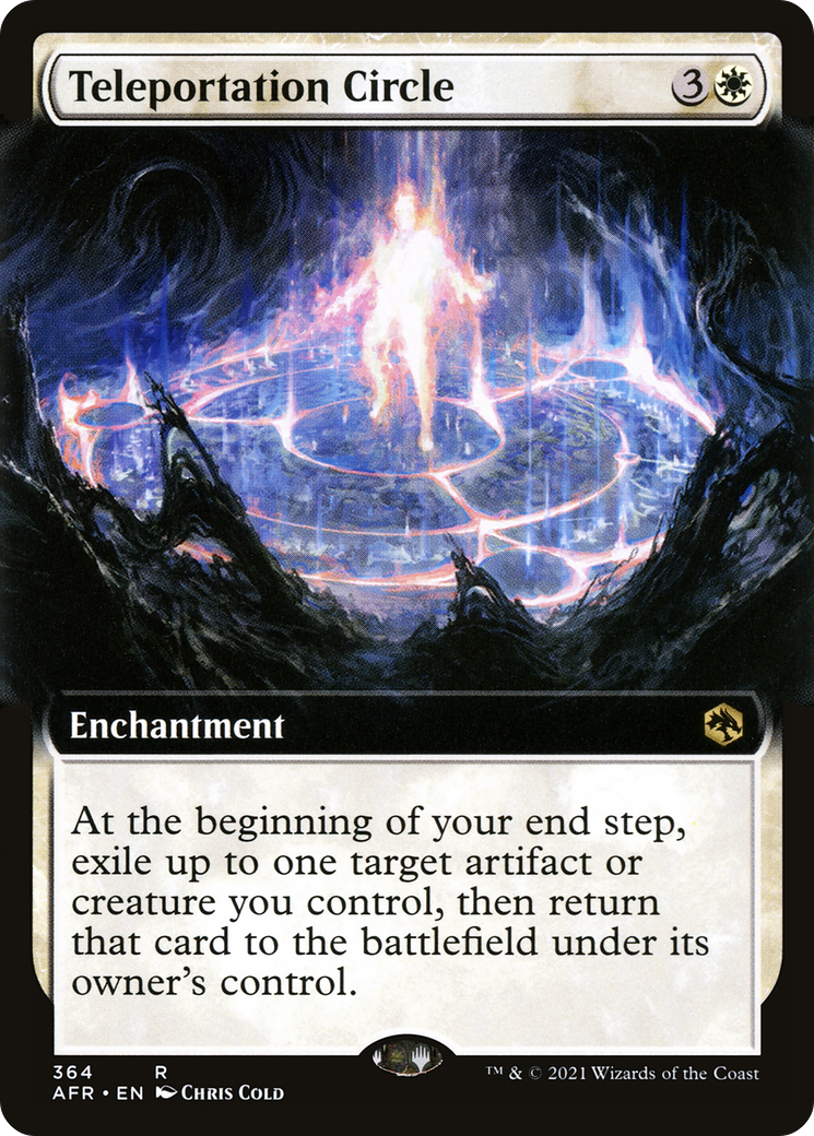 Teleportation Circle (AFR-364) - Adventures in the Forgotten Realms: (Extended Art) Foil