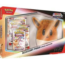 Pokemon Scarlet & Violet Prismatic Evolutions Special Collection Accessory Pouch