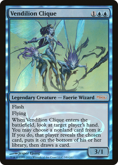 Vendilion Clique (JDG-003) - Judge Gift Cards 2011 Foil