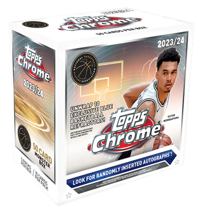 2023/24 Topps Chrome Basketball Mega Box