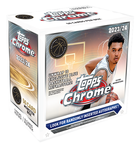 2023/24 Topps Chrome Basketball Mega 20 Box Case