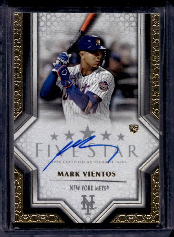 2023 Topps Five Star Mark Vientos #FSA-MV Rookie Autograph