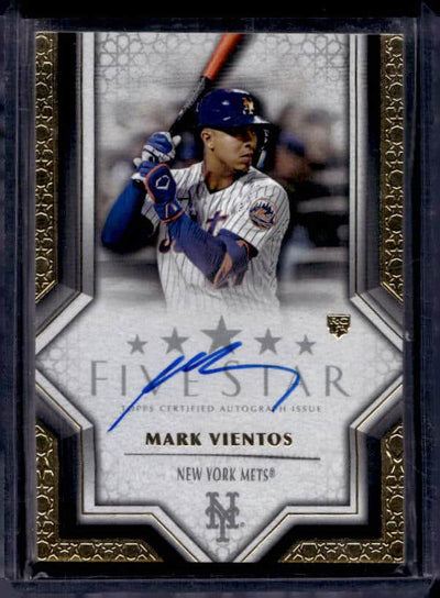 2023 Topps Five Star Mark Vientos #FSA-MV Rookie Autograph