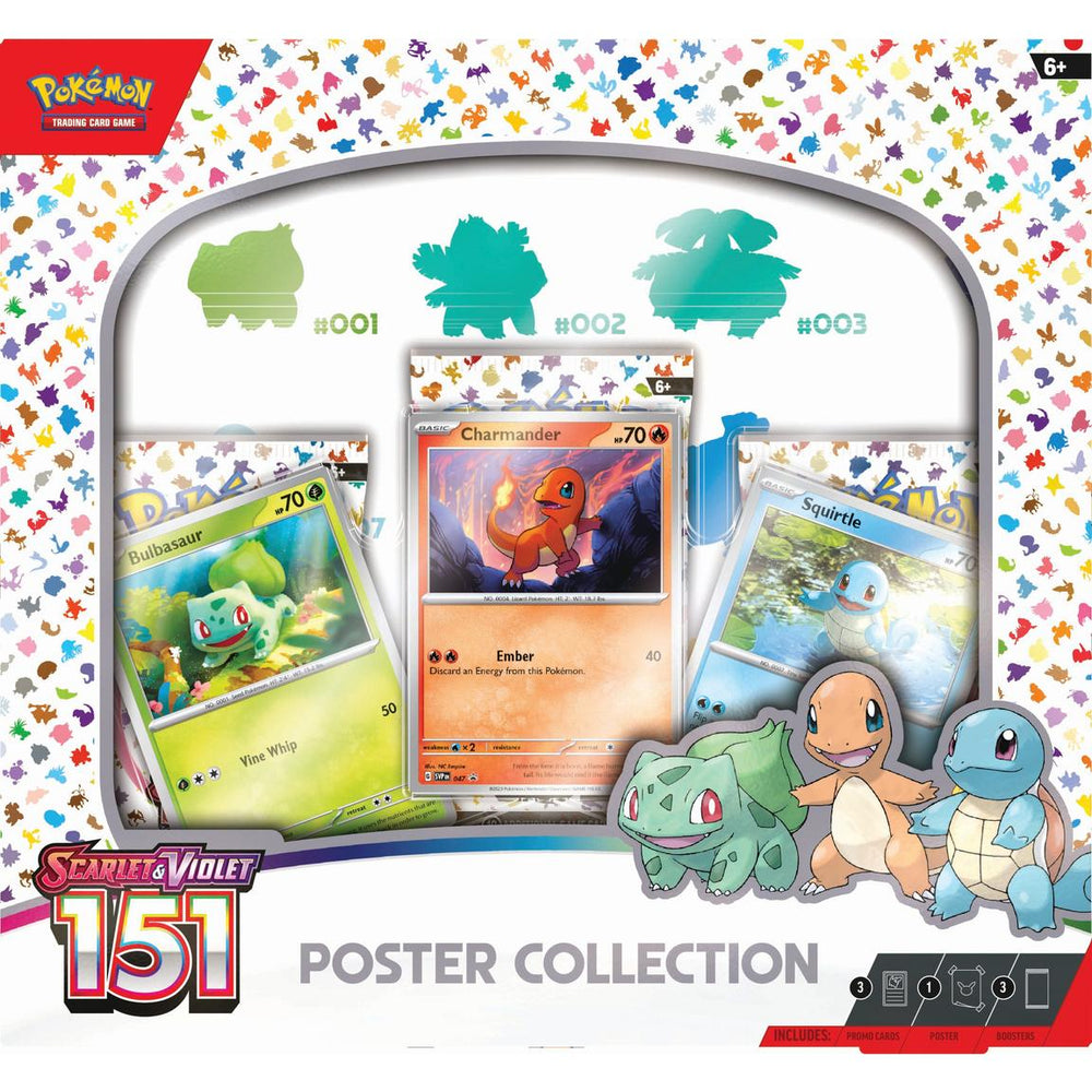 POKEMON TCG Scarlet & Violet 151 Poster Collection