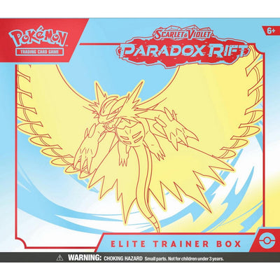 Pokemon TCG: Scarlet & Violet 4 - Paradox Rift - Elite Trainer Box Scream Tail