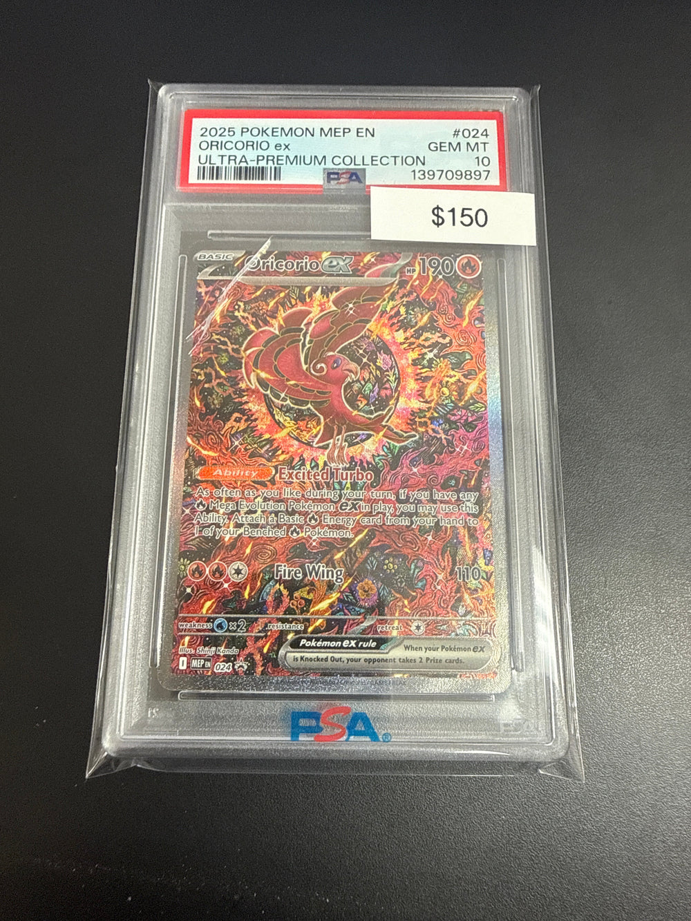 Pokemon Oricorio UPC Promo #024 PSA 10