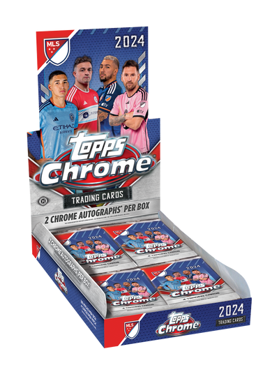 2024 Topps Chrome MLS Soccer Hobby Box