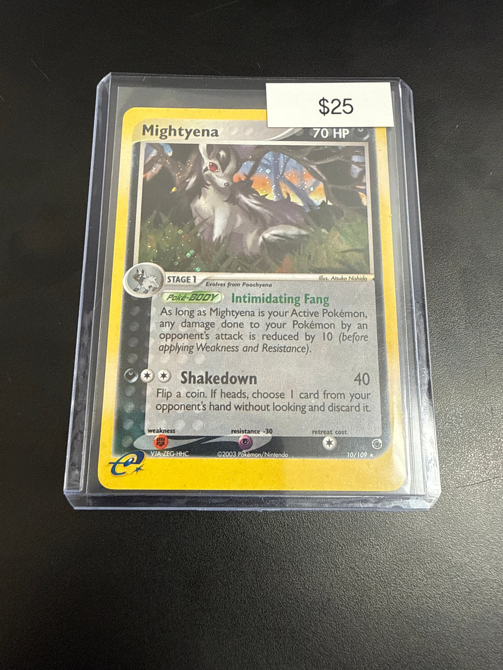 Pokemon Mightyena Holo #10/109