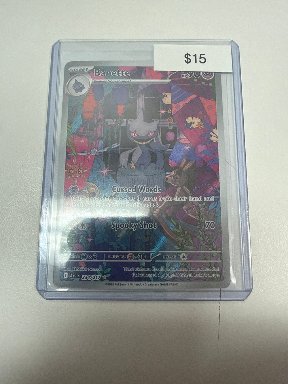 Pokemon Banette 234/217