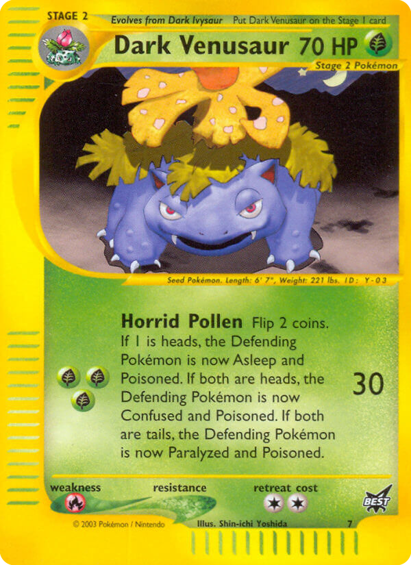 Dark Venusaur 7 9 Best Of Game