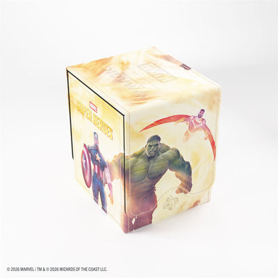 Gamegenic MTG Squire Plus XL Deck Box - 100+ - Marvel Super Heroes - Portal