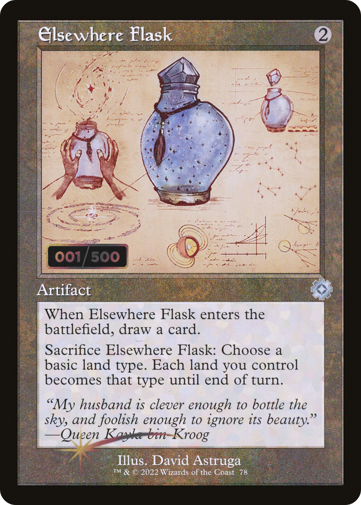 Elsewhere Flask (BRR-78Z) - The Brothers' War Retro Artifacts Foil