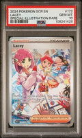 2024 POKEMON SCR EN-STELLAR CROWN #172 LACEY SPECIAL ILLUSTRATION RARE PSA 10