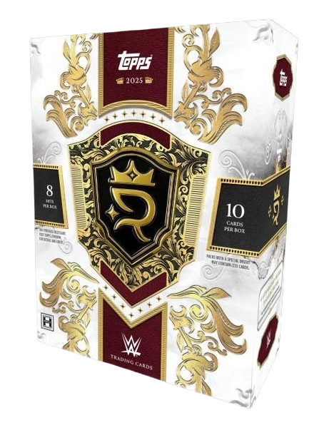 2025 Topps WWE Royalty Hobby 4 Box Case