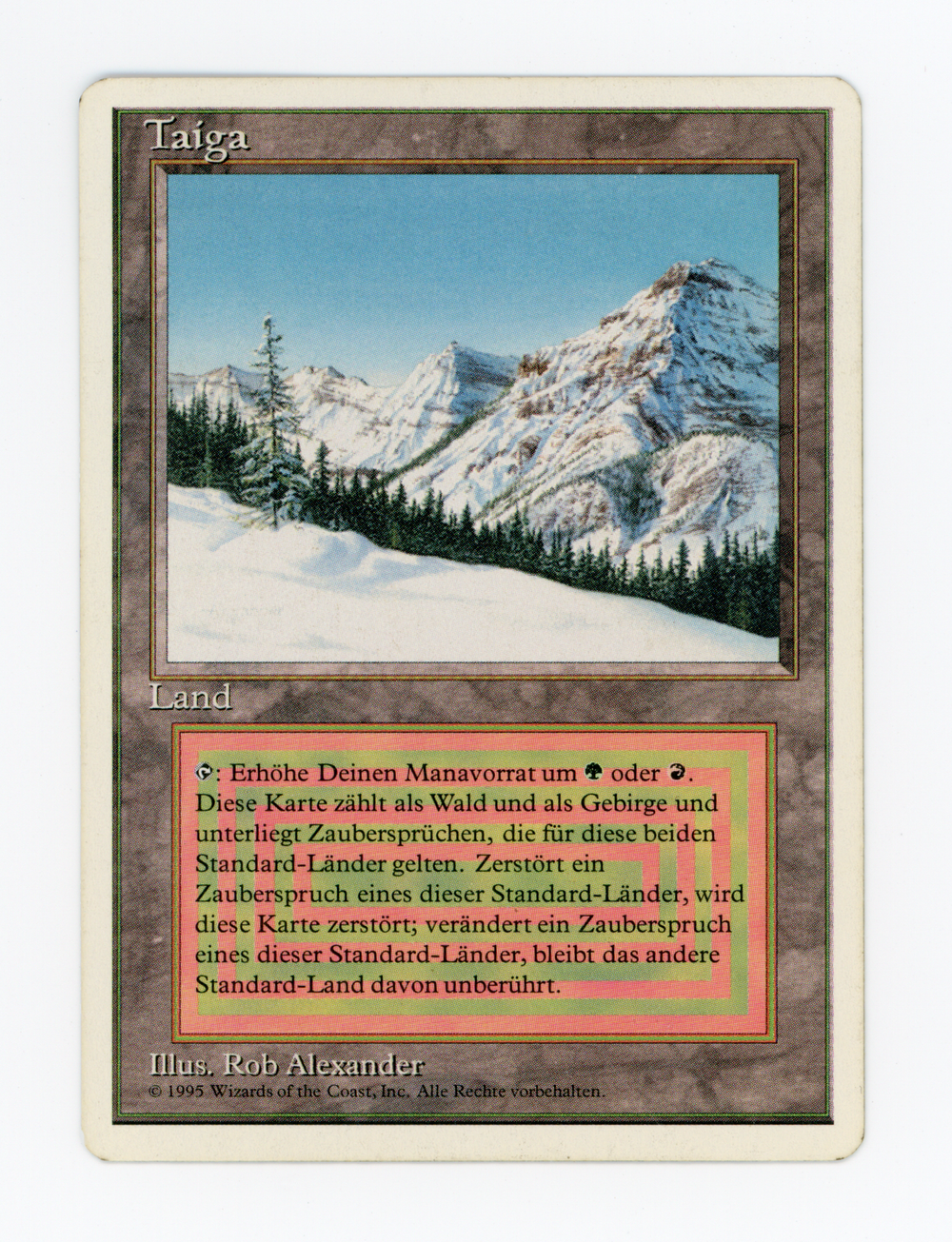 Taiga — German — ID 16757