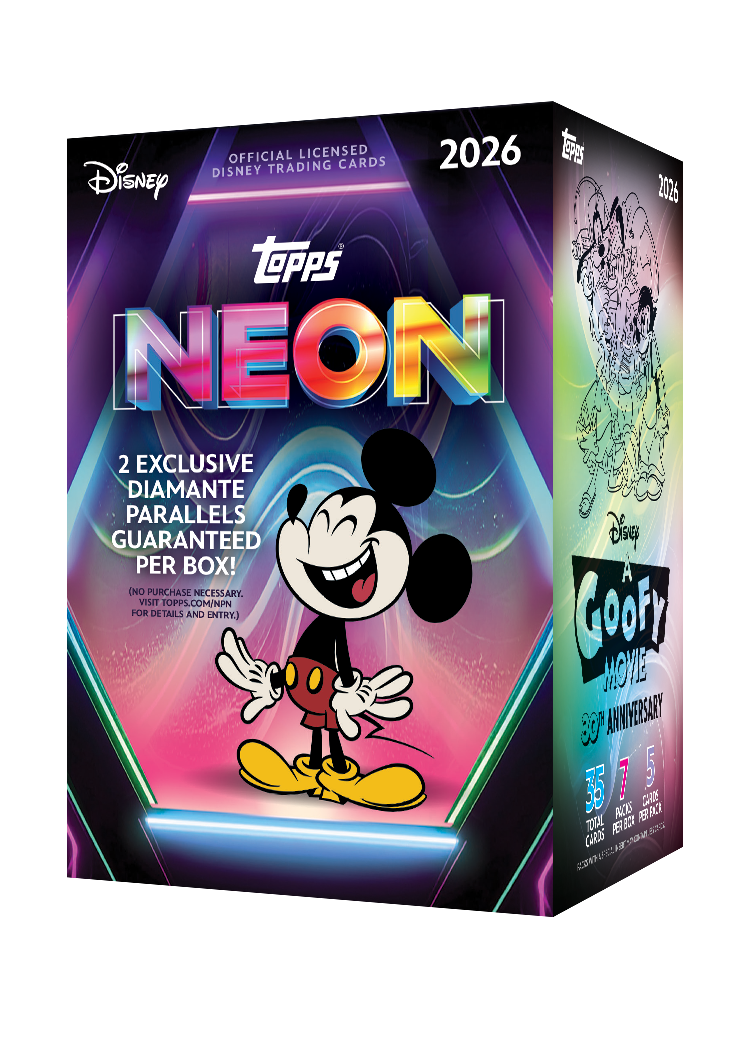 2026 Topps Disney Neon Blaster Box