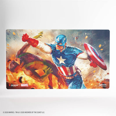 Gamegenic MTG Prime Playmat - Marvel Super Heroes - Captain America Super Soldier