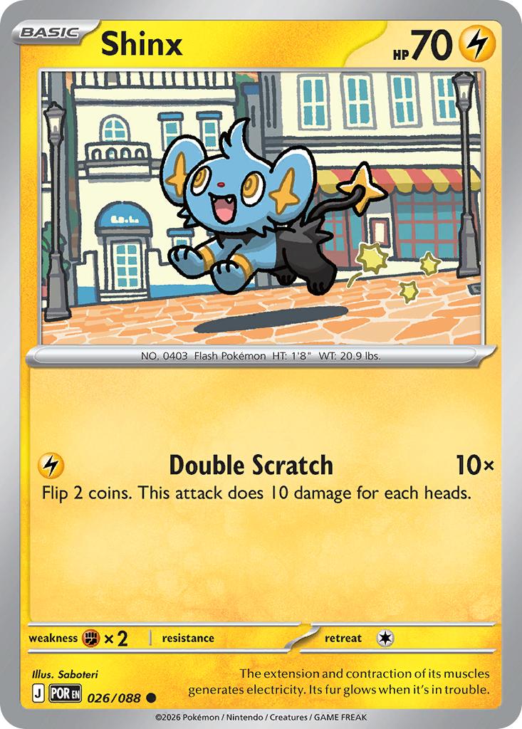 Shinx - 026/088 - Common [me03-026] [Non-Holo]