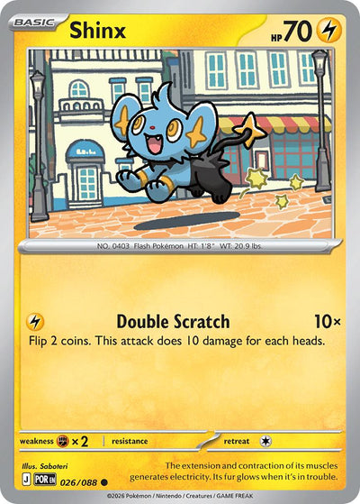 Shinx - 026/088 - Common [me03-026] [Non-Holo]