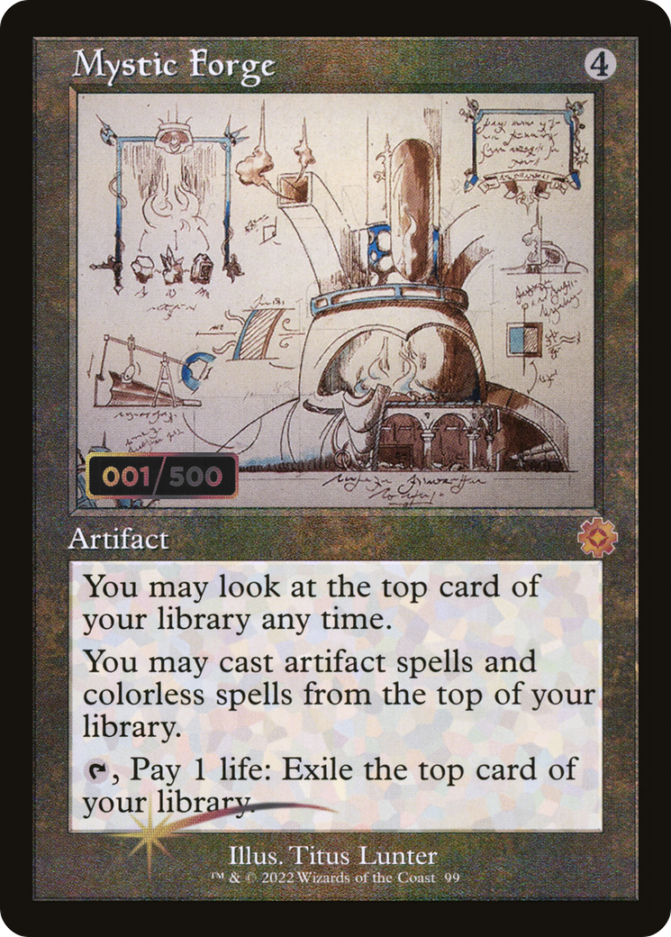 Mystic Forge (BRR-99Z) - The Brothers' War Retro Artifacts Foil