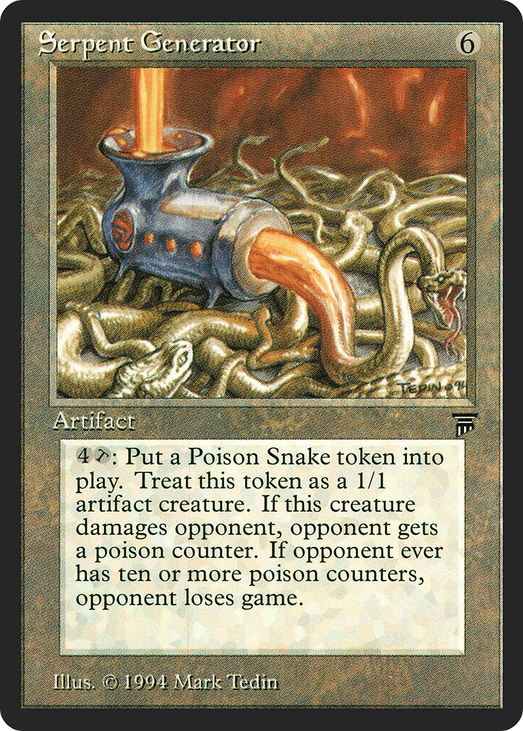 Serpent Generator (LEG-295) - Legends