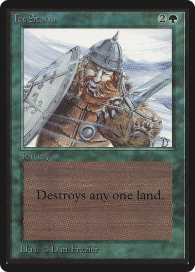 Ice Storm (LEB-202) - Limited Edition Beta
