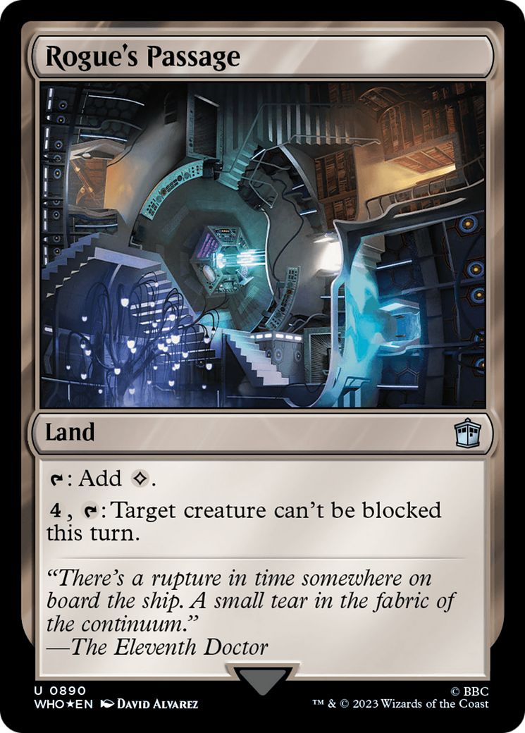 Rogue's Passage (WHO-890) - Doctor Who Foil