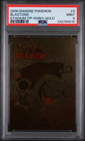 PSA 9 BLASTOISE STADIUM TIP-SHINY-GOLD