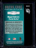 2005 Donruss Classics Miguel Cabrera #CD-16 Patch /24