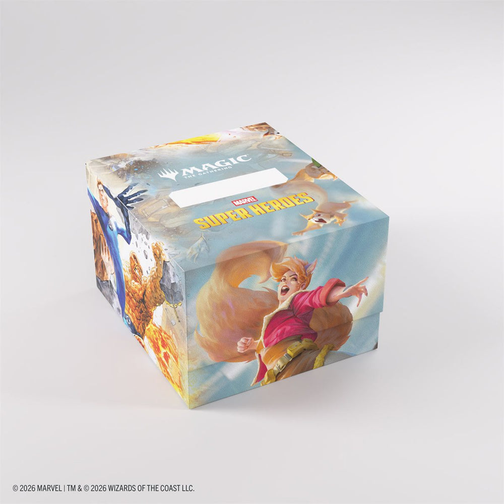Gamegenic MTG Soft Crate XL Deck Box - 100+ - Marvel Super Heroes - Fantastic Four / Go Nuts
