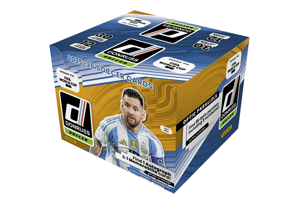 2025/26 Panini Donruss Road To FIFA World Cup 26 Soccer Hobby Box