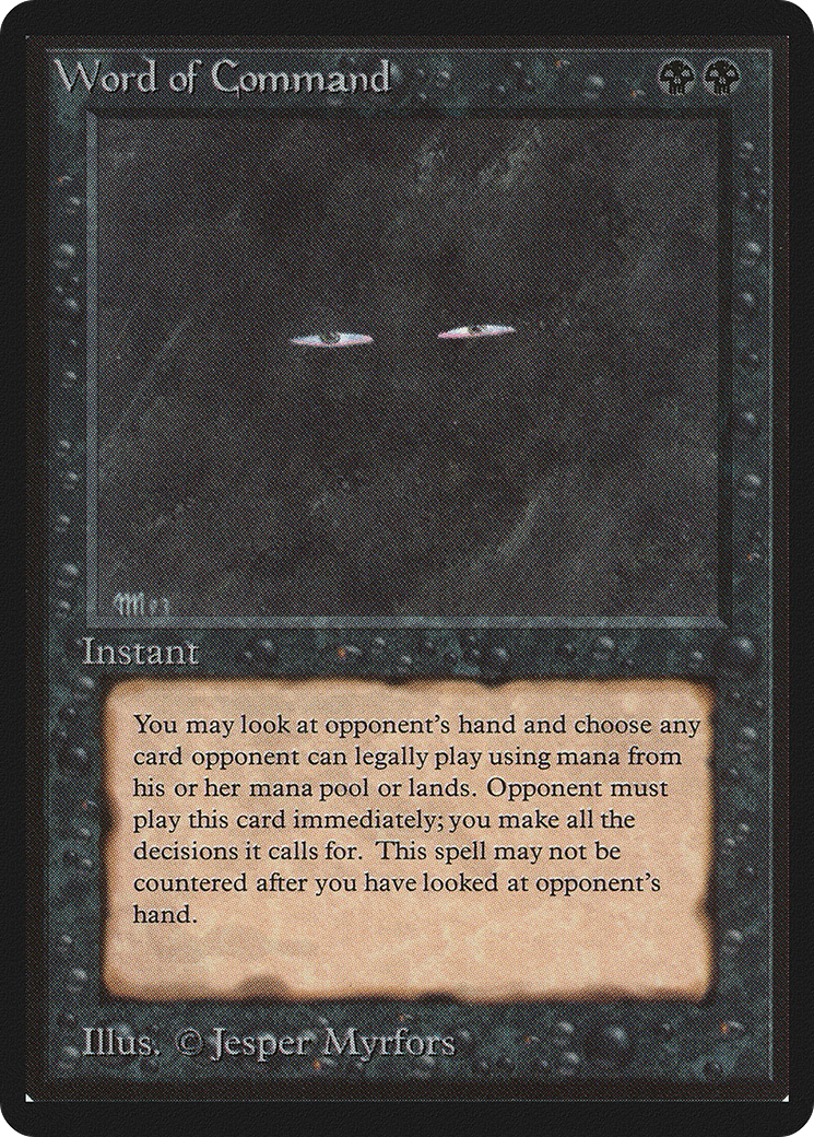 Word of Command (LEB-137) - Limited Edition Beta