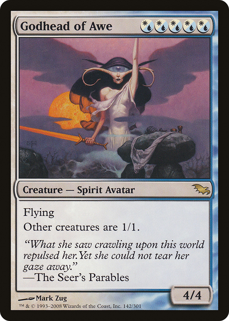 Godhead of Awe (SHM-142) - Shadowmoor Foil