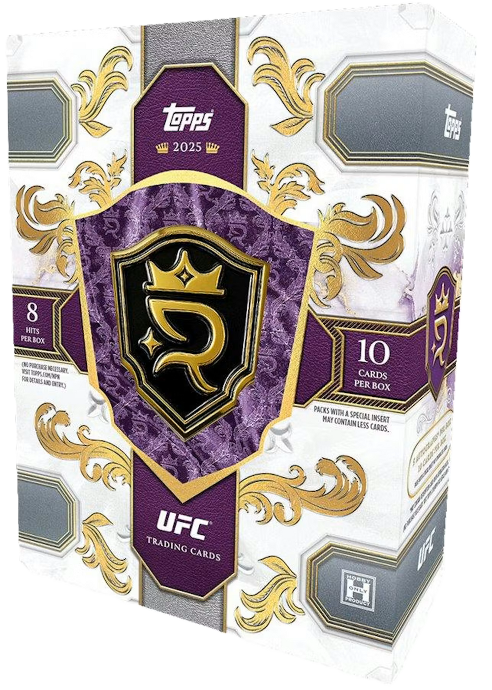 2025 Topps UFC Royalty Hobby 4 Box Case