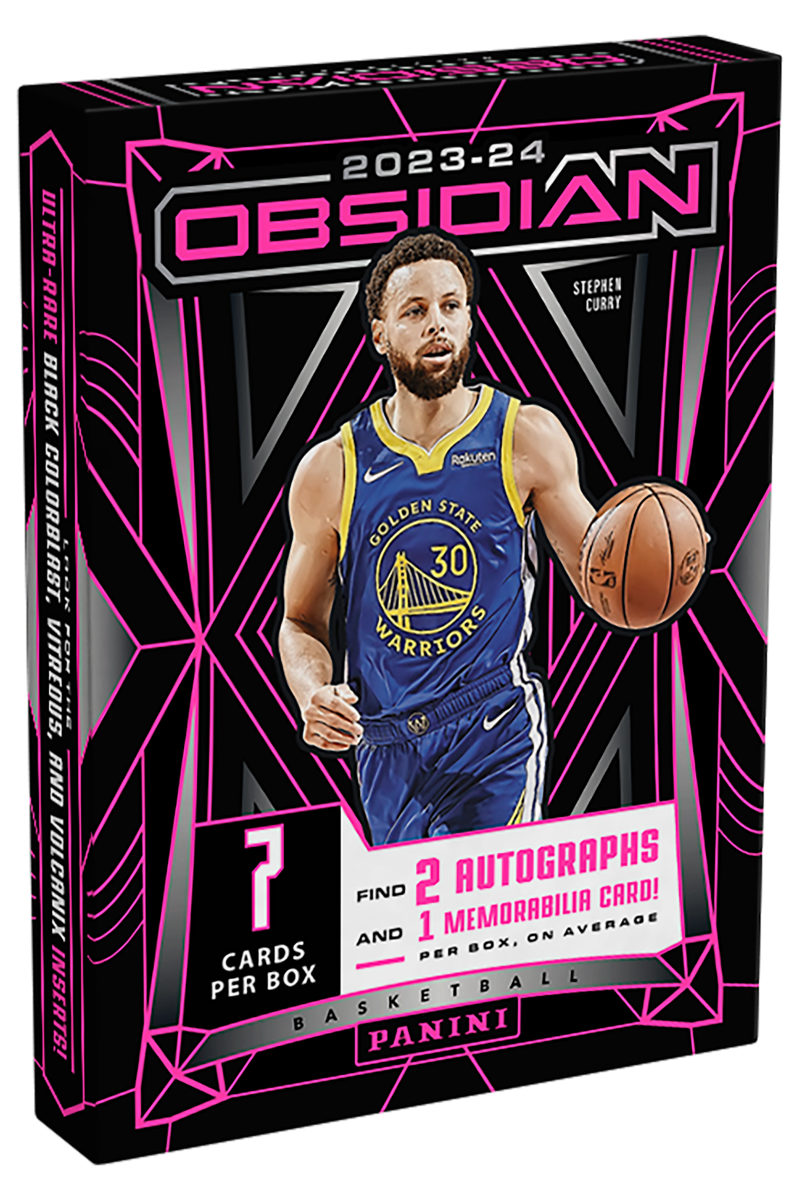 2023/24 Panini Obsidian Basketball Hobby 12 Box Case