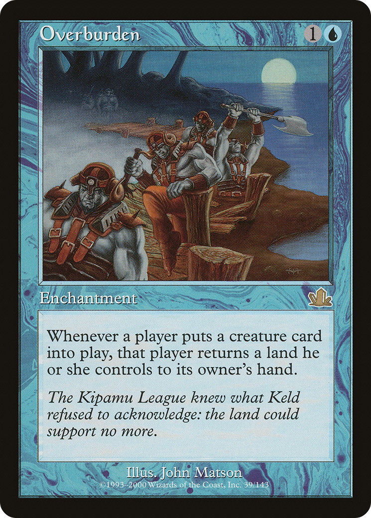 Overburden (PCY-039) - Prophecy Foil