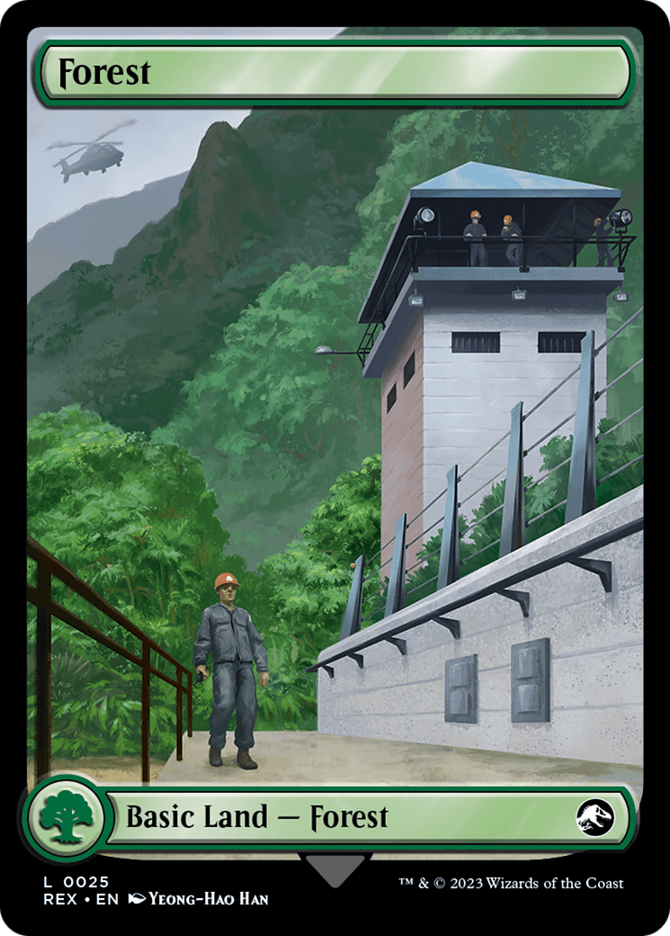 Forest // Forest (REX-025) - Jurassic World Collection Foil
