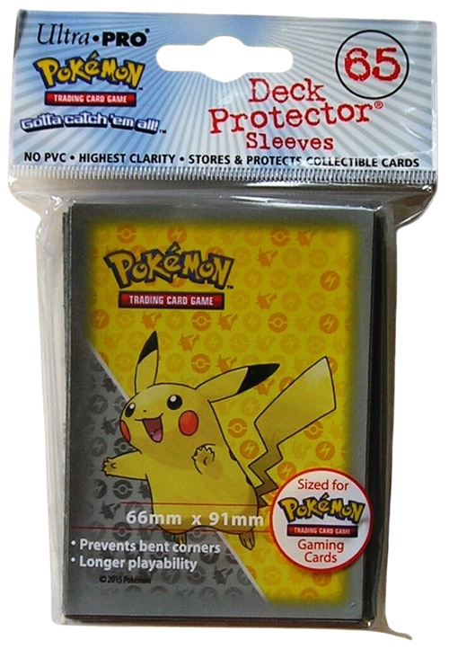 Ultra Pro Pikachu Grey & Yellow Card Sleeves