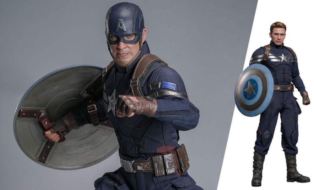 Hot Toys Captain America The Winter Soldier Captain America (Stealth S.T.R.I.K.E. Suit) 2.0 Sixth Scale Figure