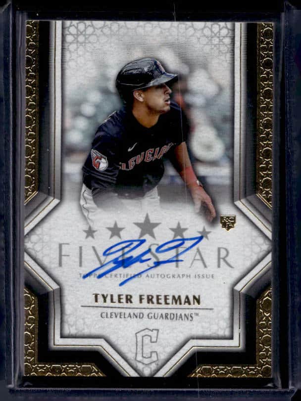2023 Topps Five Star Tyler Freeman #FSA-TF Rookie Autograph