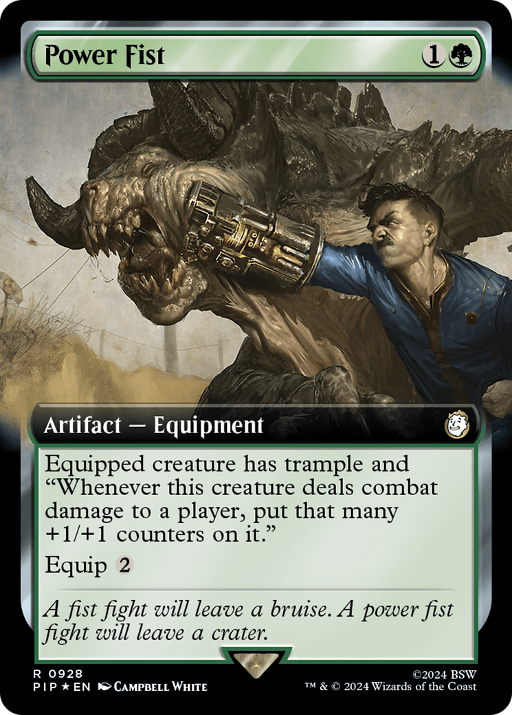 Power Fist (PIP-928) - Fallout: (Extended Art) Foil