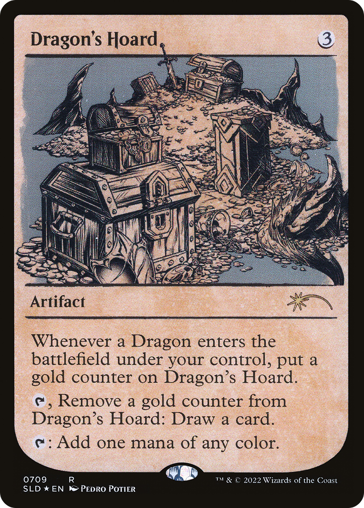 Dragon's Hoard (SLD-709) - Secret Lair Drop: (Showcase) Foil