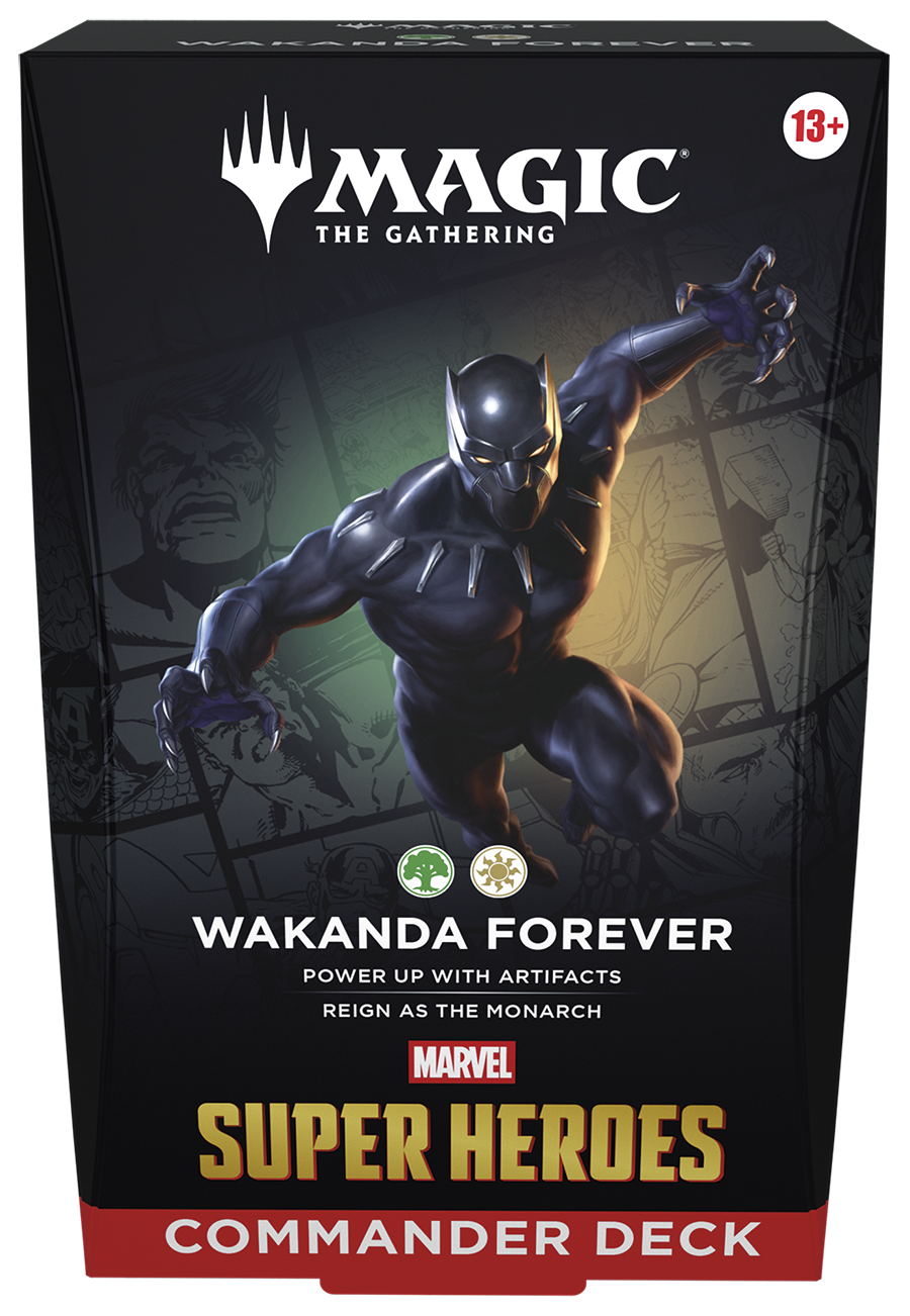 Marvel Super Heroes: Commander - Commander Deck - Wakanda Forever