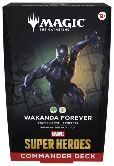 Marvel Super Heroes: Commander - Commander Deck - Wakanda Forever