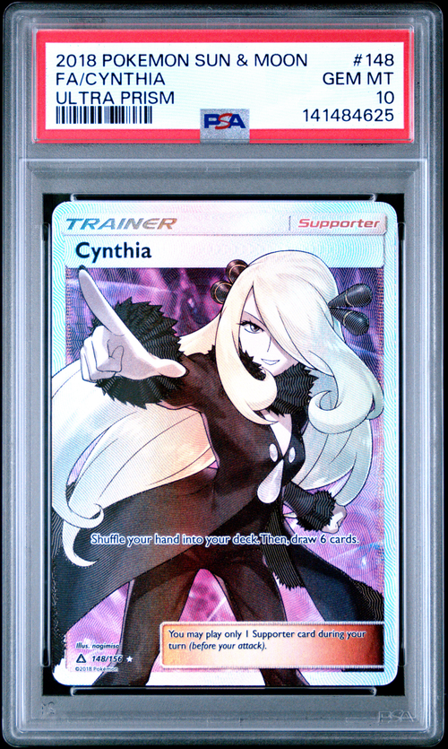 PSA 10 FA/CYNTHIA ULTRA PRISM