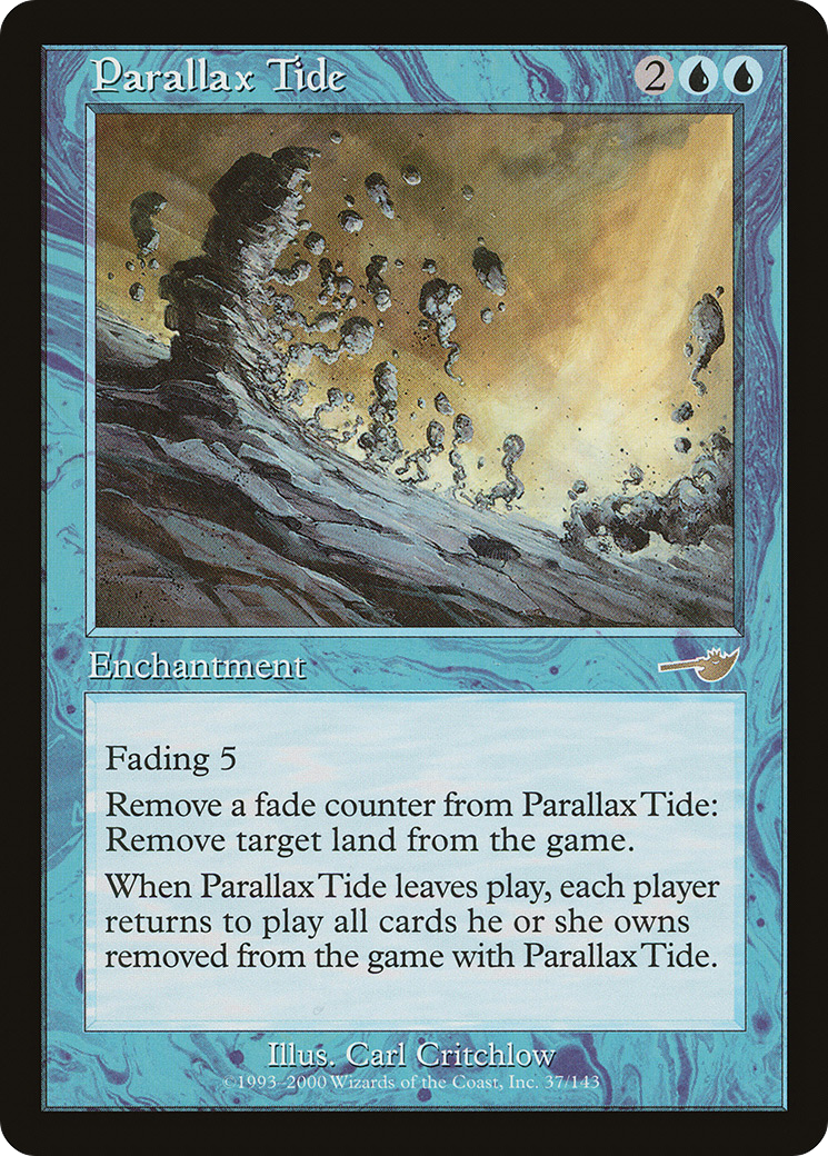 Parallax Tide (NMS-037) - Nemesis Foil