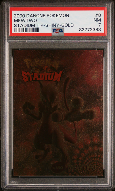 PSA 7 MEWTWO STADIUM TIP-SHINY-GOLD