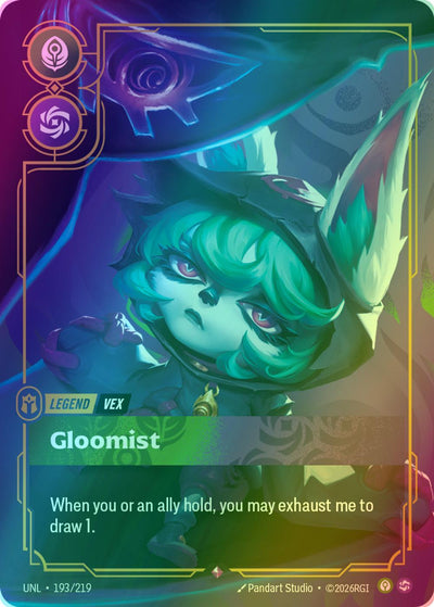 Gloomist (Vex) - 193/219 [Unleashed] [Foil]