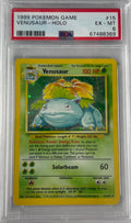 1999 POKEMON GAME VENUSUAUR - HOLO #15 PSA 6
