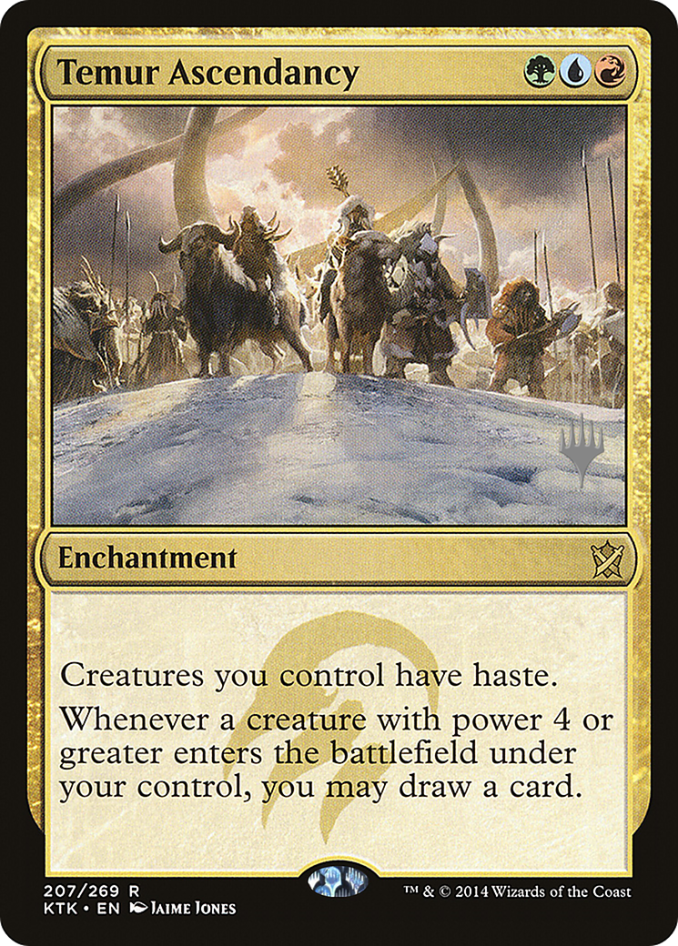 Temur Ascendancy (PPM21-207P) - Khans of Tarkir Promos Foil